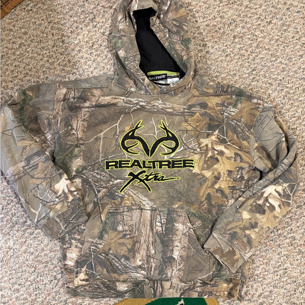 Realtree Green and Black Hoodie